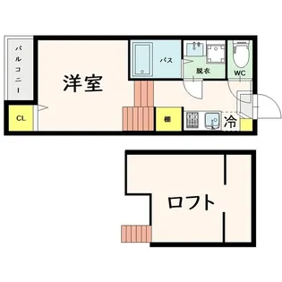 ラ・フォーレ東照宮【1階】の間取り