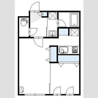 GARDEN STONE西野【3階】の間取り