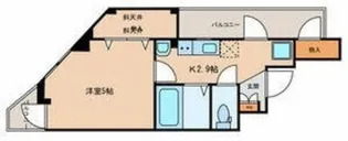 ロイヤルシティ西日暮里【5階】の間取り