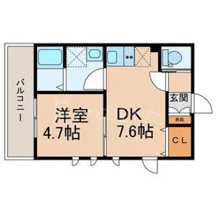 千葉県市川市福栄2【マンション】の間取り
