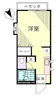 アベニール【1階】の間取り