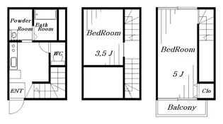 クノッソス末広【1階】の間取り