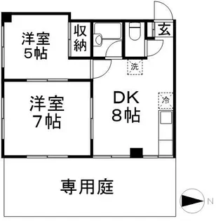 東京都中野区弥生町3【マンション】の間取り