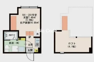 La Ciel II【1階】の間取り
