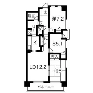 愛知県名古屋市東区泉1【マンション】の間取り