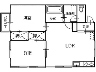 シャルマン【2階】の間取り