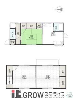 兵庫県神戸市兵庫区熊野町5【一戸建】の間取り