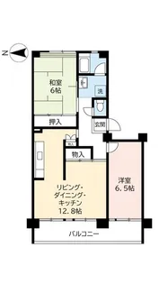 URポートアイランド【3階】の間取り