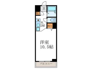 ベルフラワー【5階】の間取り