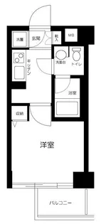 AXAS品川シーサイド【2階】の間取り