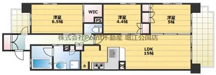 大阪府大阪市阿倍野区松崎町3【マンション】の間取り