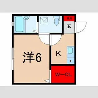 エムステージ西大泉【1階】の間取り