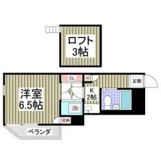 フジパレス行田壱番館【2階】の間取り
