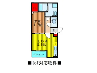 ALEGRIA千林大宮【3階】の間取り