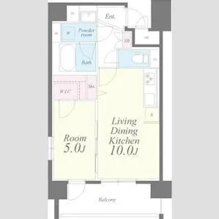 クリスタル丸の内【2階】の間取り