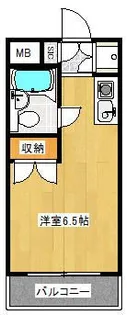 東京都新宿区須賀町【マンション】の間取り