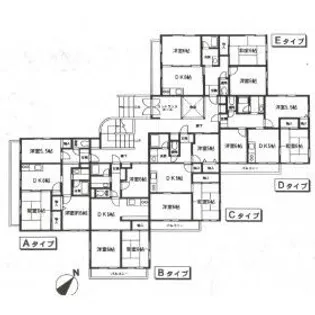 エクセレンス長峰【2階】の間取り