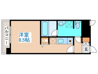 PRIME知事公館【2階】の間取り