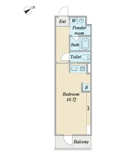 ERFOLG(エルフォルク)【2階】の間取り