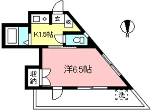 ヴィラ クレッセント【3階】の間取り