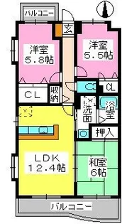 グランヴィル名宝【1階】の間取り