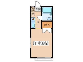 モンシャト-田代【1階】の間取り