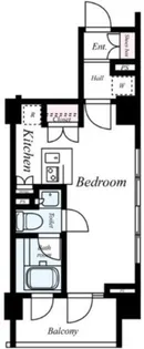 ルモーデ亀戸【4階】の間取り