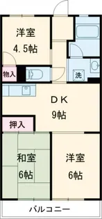 春日グリーンハイツ【2階】の間取り