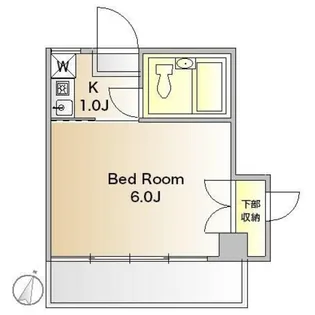 えびすハイム【2階】の間取り