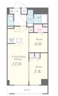 東京都千代田区神田猿楽町1【マンション】の間取り
