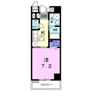 アルカン・シエル【1階】の間取り