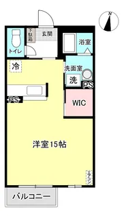 アルシオーネ新ゆり【1階】の間取り
