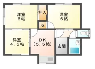 愛媛県宇和島市夏目町1【一戸建】の間取り