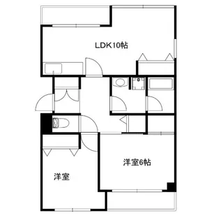 ボーリヴァージュ深谷【2階】の間取り