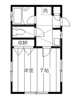 メゾンパセロゼ【2階】の間取り