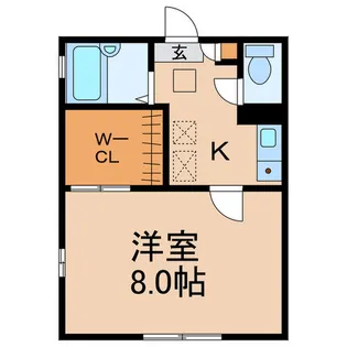 ハイツアバンセ【1階】の間取り
