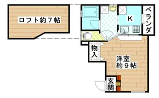 ミューズ・ロゼアI【2階】の間取り