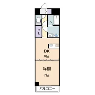 ルミエール青山8【6階】の間取り