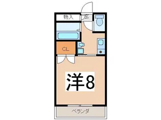 ワイズガーデン【1階】の間取り