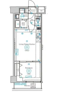 Mind Shimurasakaue【8階】の間取り