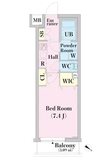 HY’s武蔵境【1階】の間取り