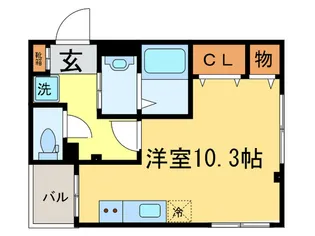 Crest Island 722【2階】の間取り