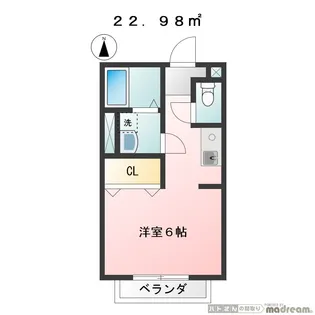 HEIM【2階】の間取り