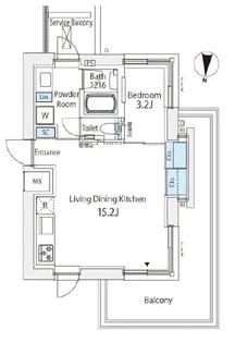 番町會所【3階】の間取り