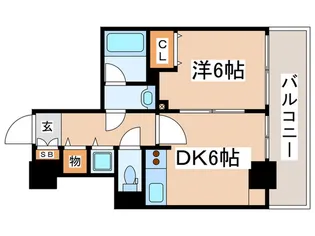 ライオンズタワ-池袋【6階】の間取り