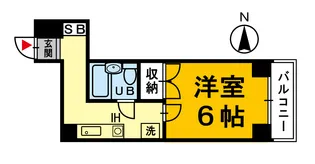 メゾン西町【4階】の間取り