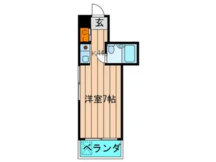 スペ-ス西本町【3階】の間取り