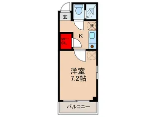 K・K HOUSE【3階】の間取り