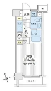 リエトコート向島【6階】の間取り