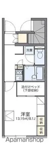 レオパレスCAMELLIA【1階】の間取り